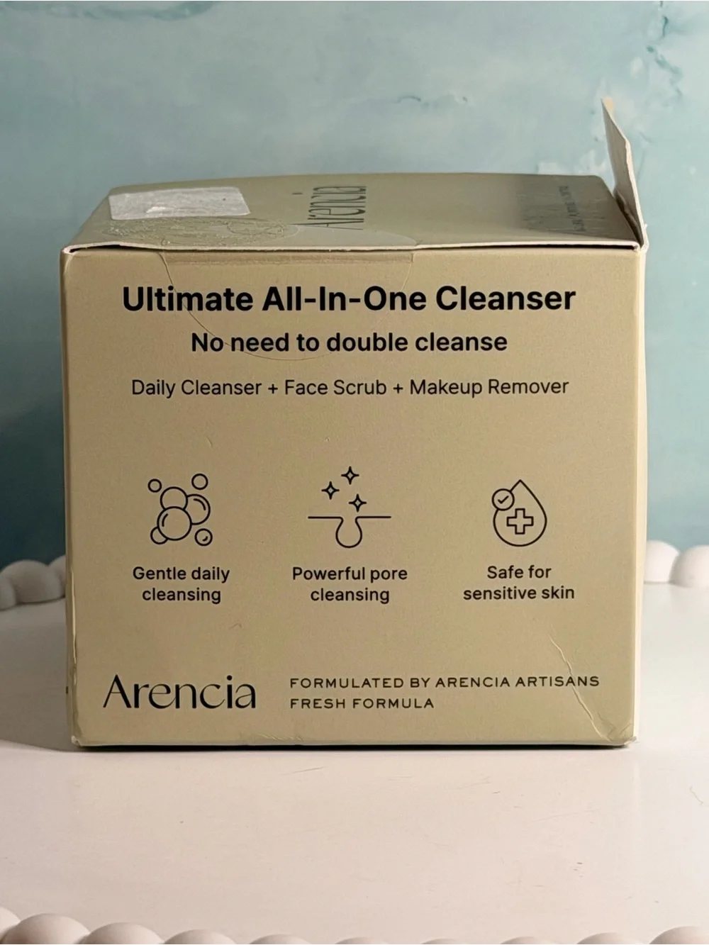 Arencia 3-in-1 Pore Cleanse & Scrub | Rice Mochi Cleanser – 4.2 oz